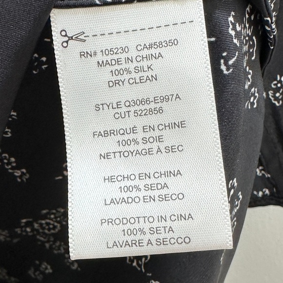 Equipment Black Floral Dress - Picture 4 of 10